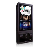 The NGX is a wall mount jukebox with a variety of skins, making it the most visually appealing jukebox of its kind. Along with enjoying the music, your patrons will now be able to watch music videos. The customizable advertising feature allows locations to display specials on the jukebox and all associated screens. The NGX comes standard with a 32-inch LCD screen as well as bill, coin, credit card, and mobile payments payment acceptors. (See our 'Dare To Compare' page for more specifics.)<br /><br />Dimensions: 43-inches H x 36.375-inches W x 15.25-inches D, weight 102 lbs.